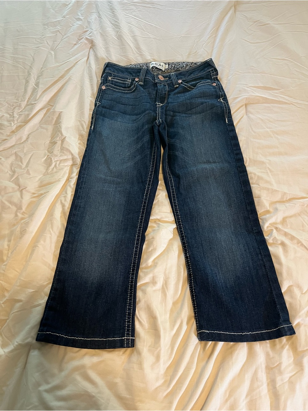 Ariat Dark Blue Boot-Cut Jeans